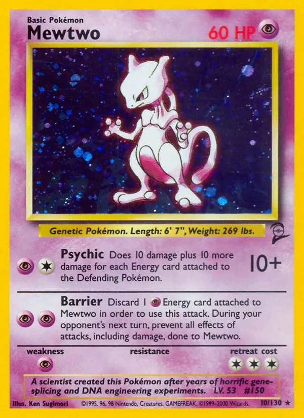 Mewtwo #10 card image