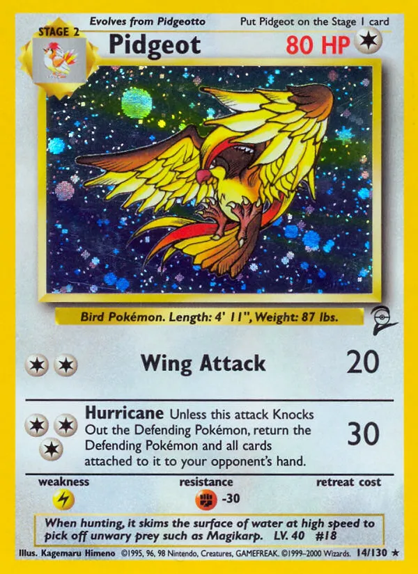 Pidgeot card image