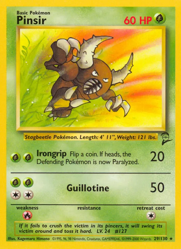 Pinsir card image