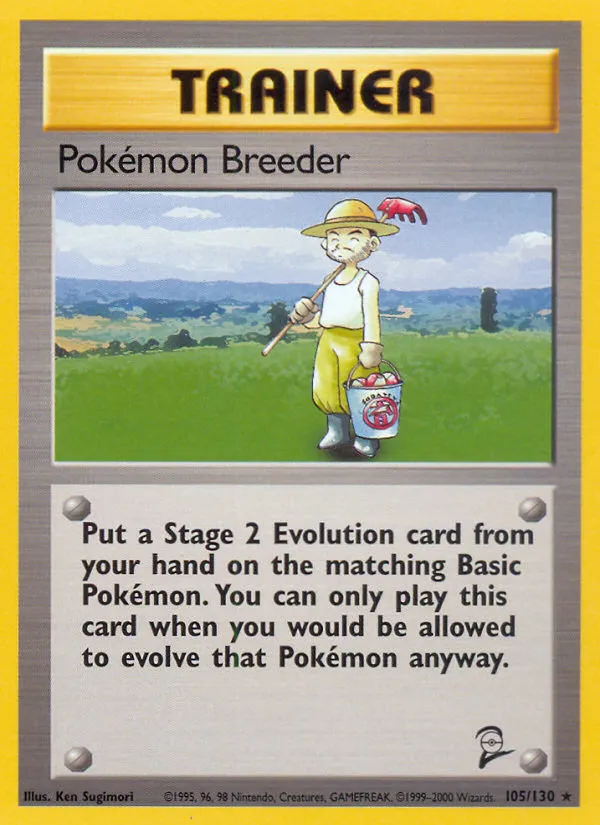 Pokemon Breeder card image