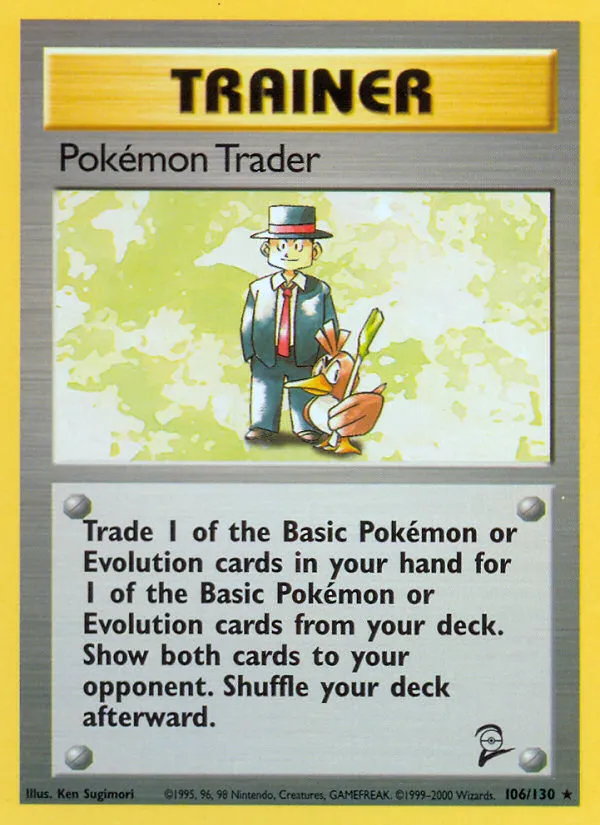 Pokemon Trader card image