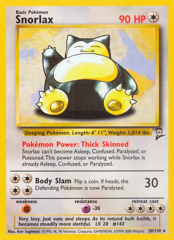 Snorlax card image
