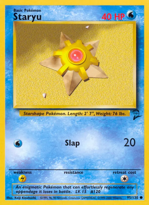 Staryu card image