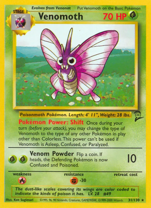 Venomoth card image
