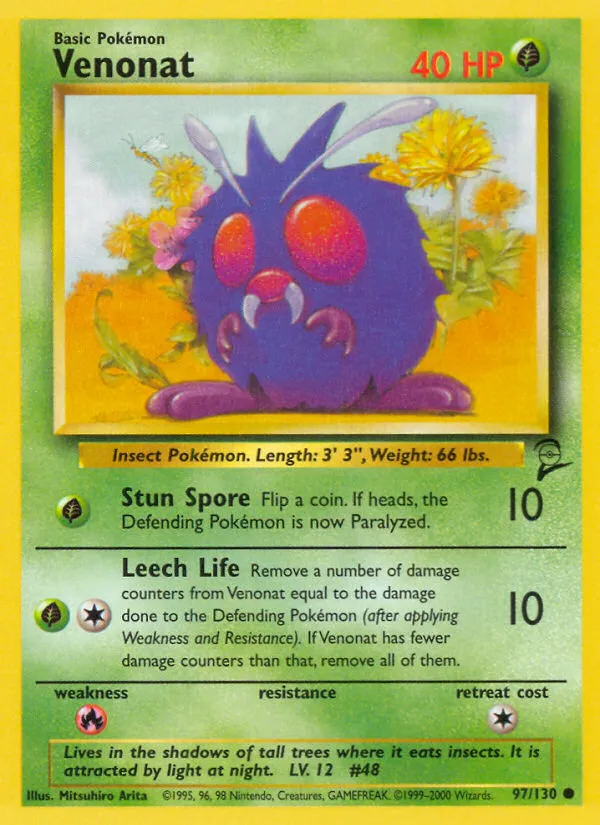 Venonat card image