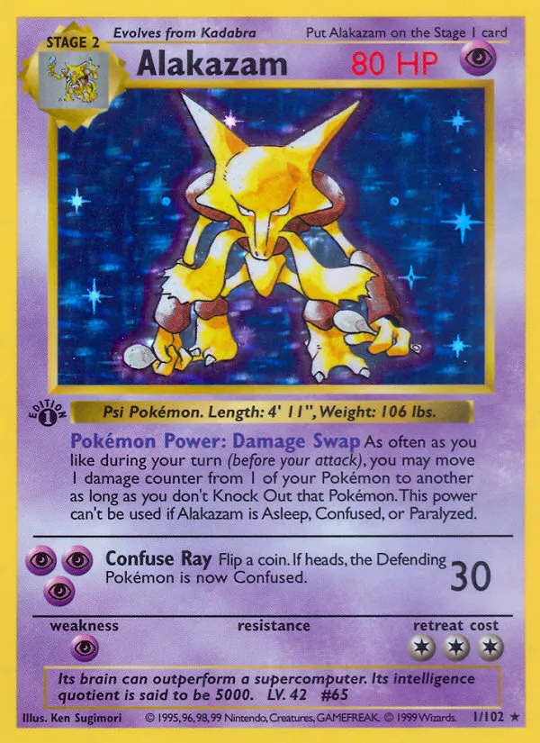 Alakazam #1 card image