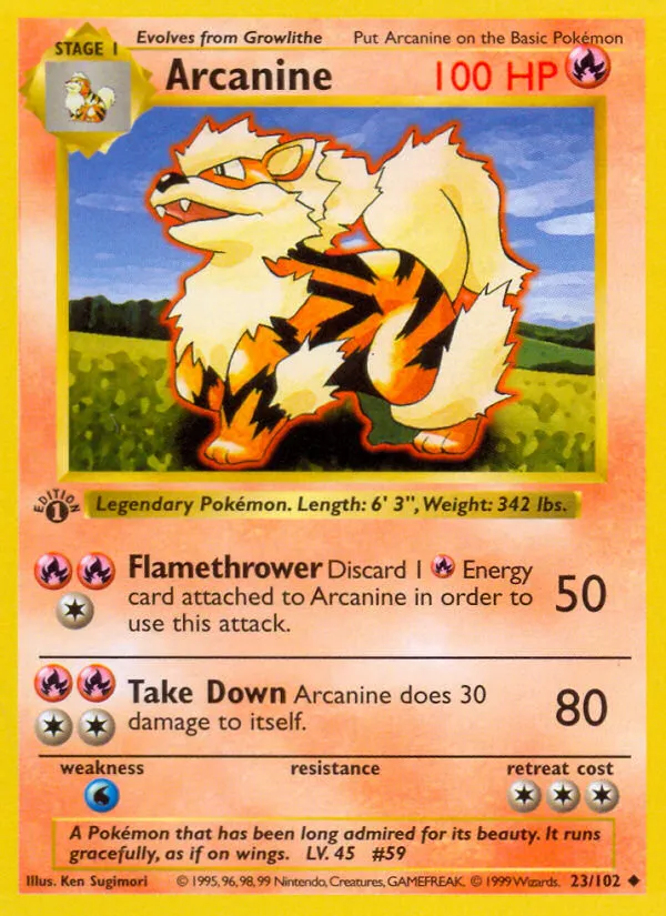Arcanine card image