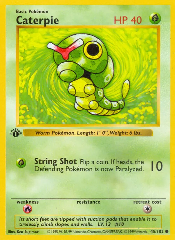 Caterpie card image