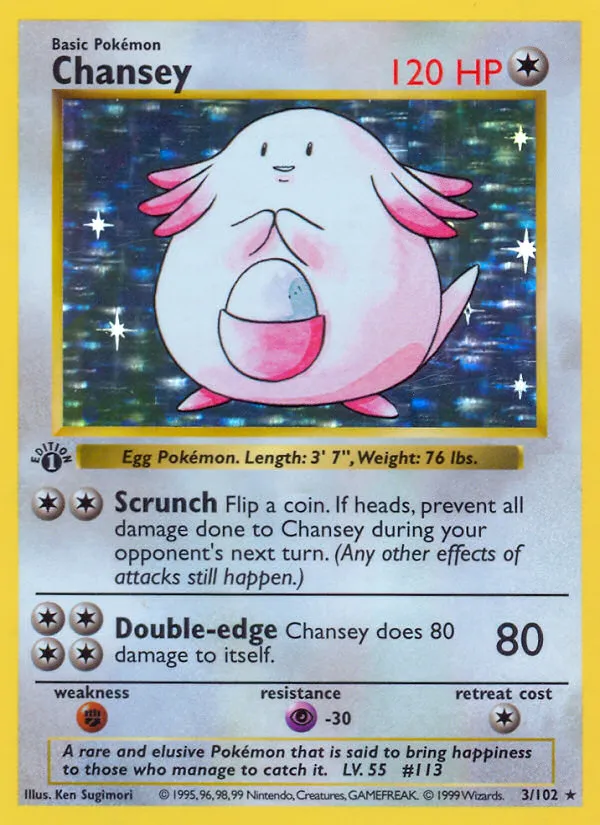 Chansey #3 card image