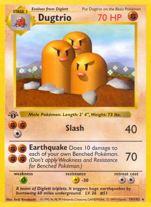 Dugtrio card image