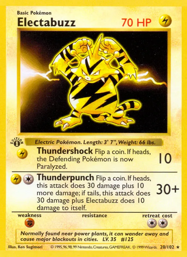 Electabuzz card image
