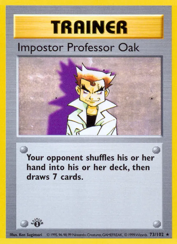 Impostor Professor Oak card image
