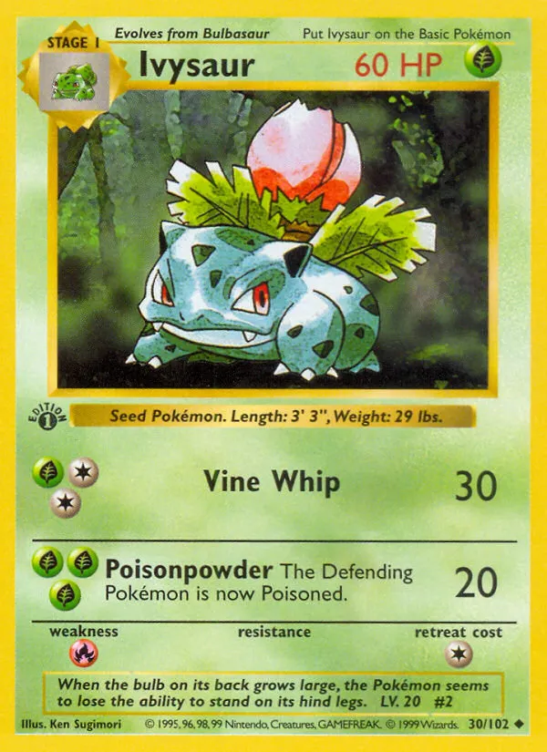 Ivysaur card image