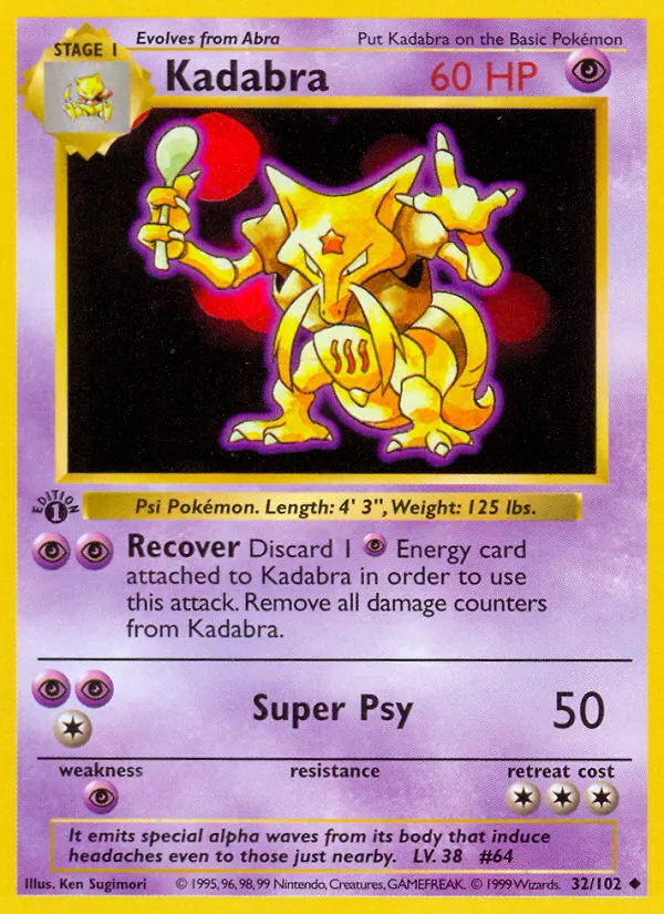 Kadabra card image