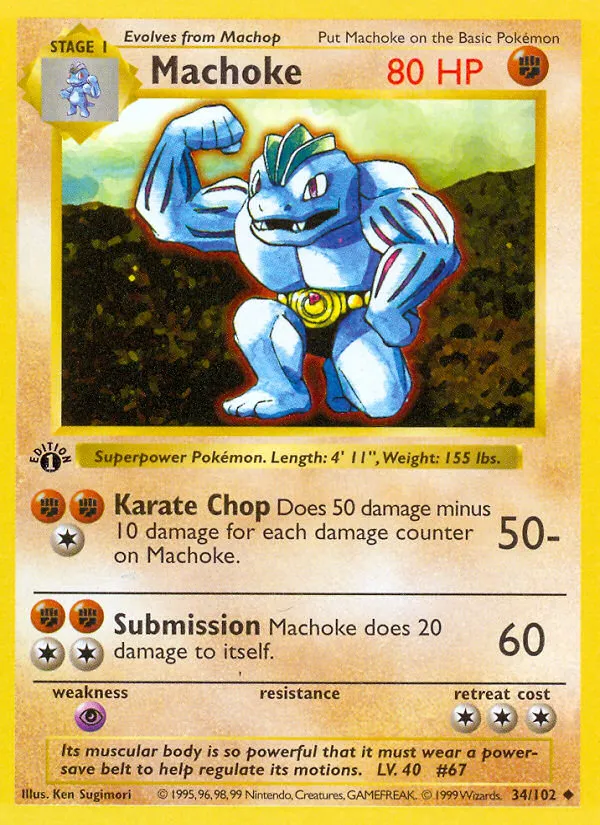 Machoke card image