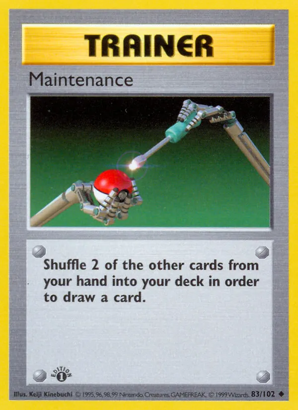 Maintenance card image