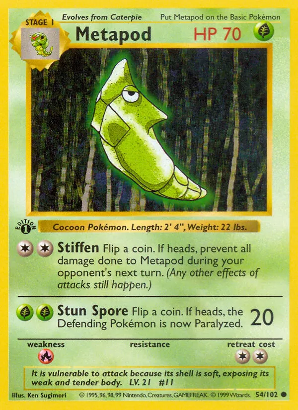 Metapod card image