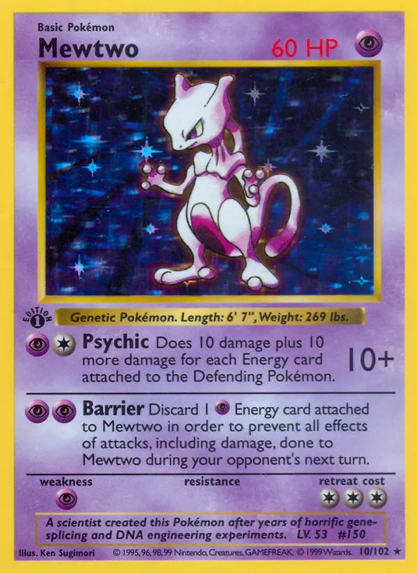 Mewtwo #10 card image