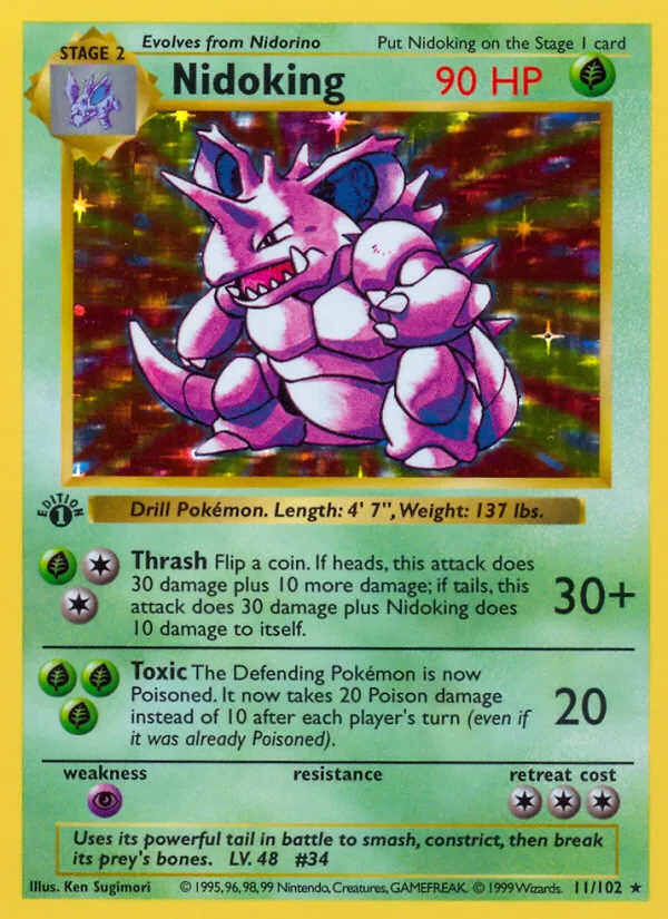 Nidoking card image