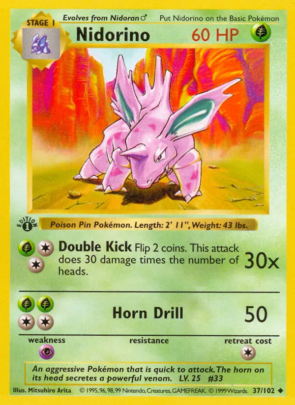 Nidorino card image