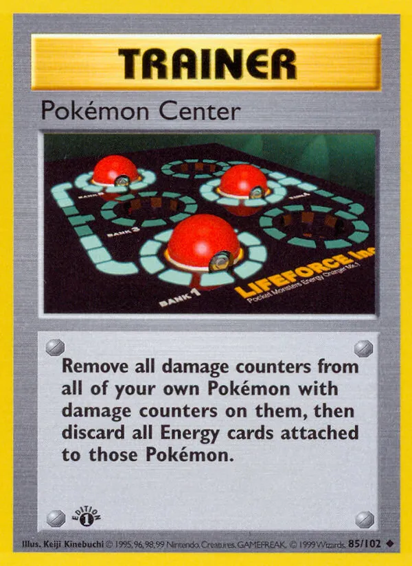 Pokemon Center card image