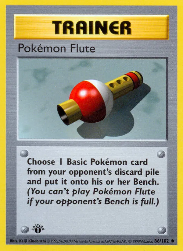 Pokemon Flute card image
