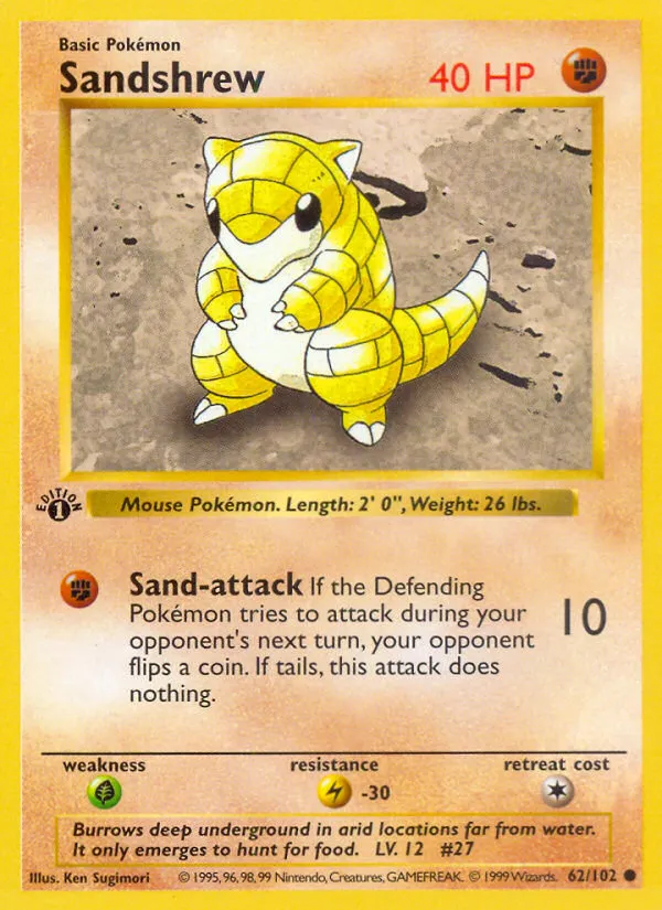 Sandshrew card image