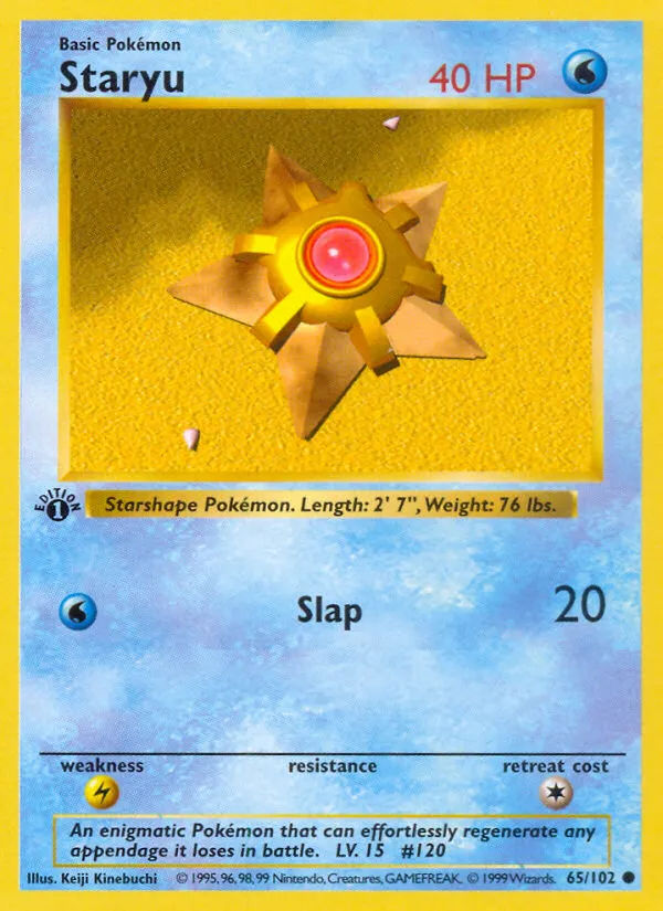 Staryu card image