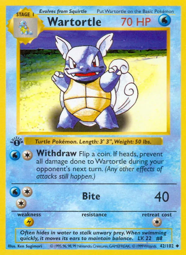Wartortle card image