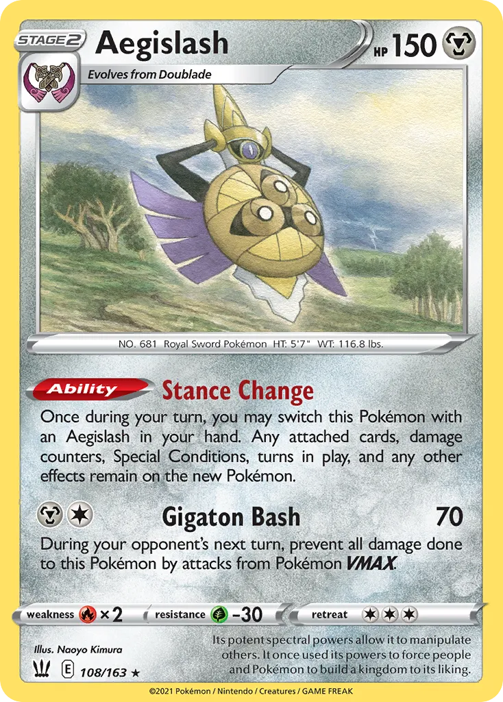 Aegislash card image