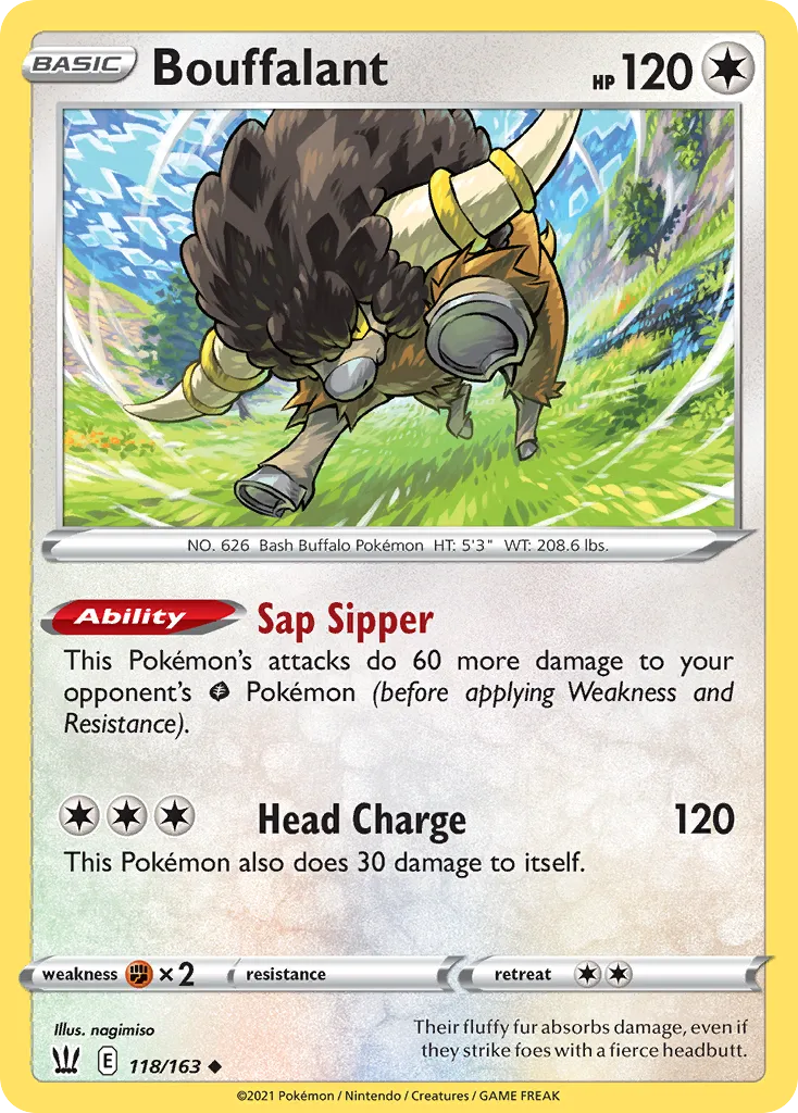 Bouffalant card image