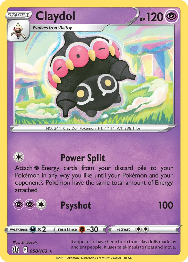 Claydol card image