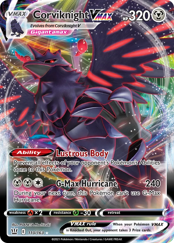 Corviknight VMAX card image