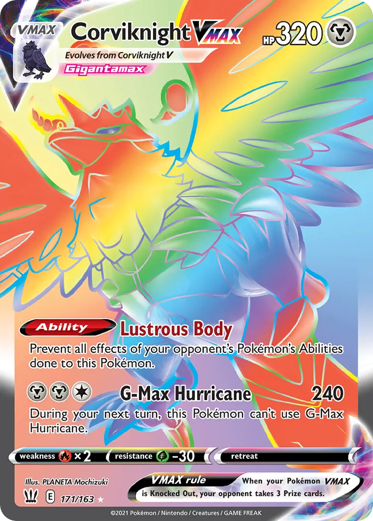 Corviknight VMAX card image