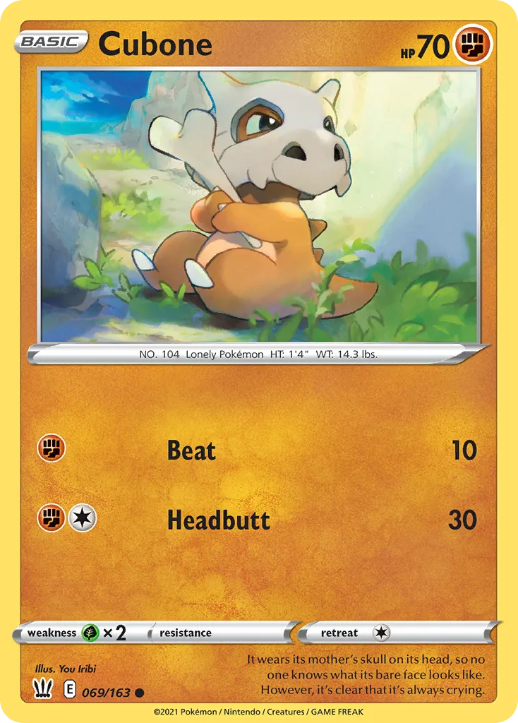 Cubone card image
