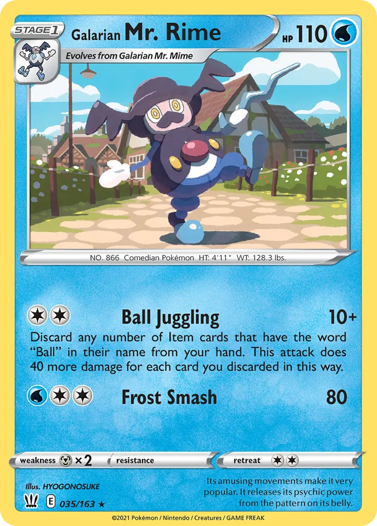 Galarian Mr. Rime card image
