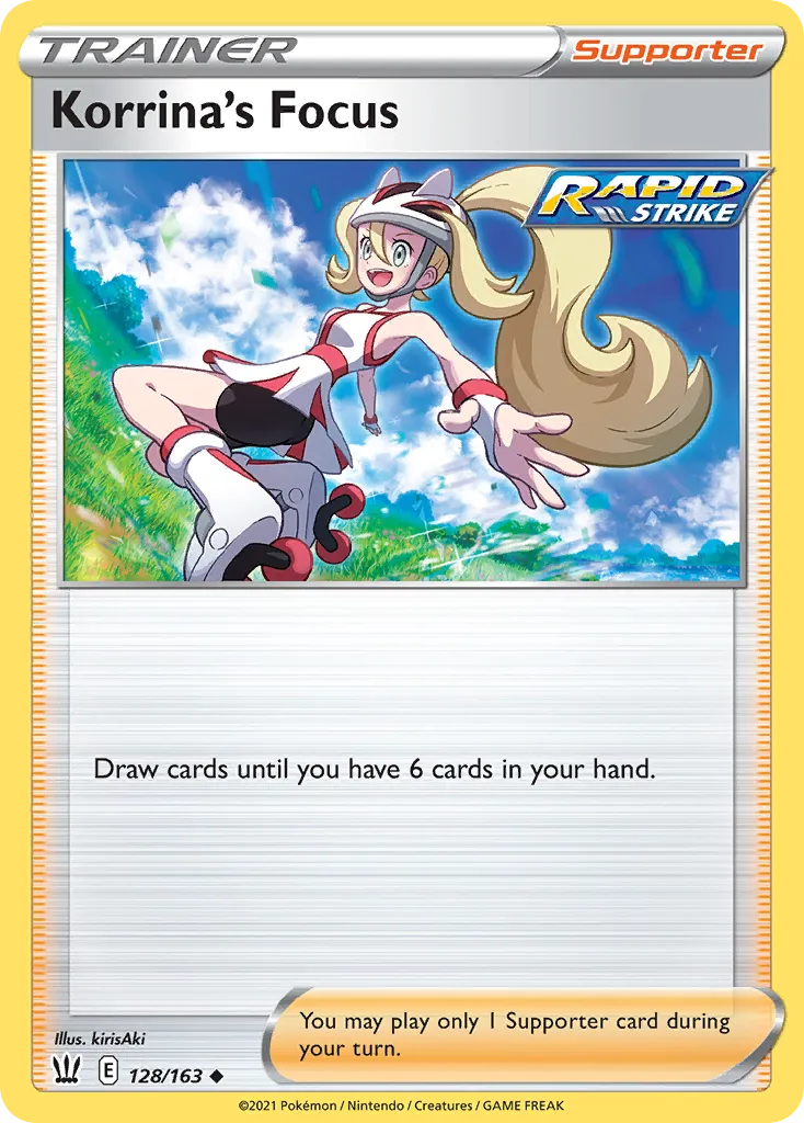 Korrina's Focus card image