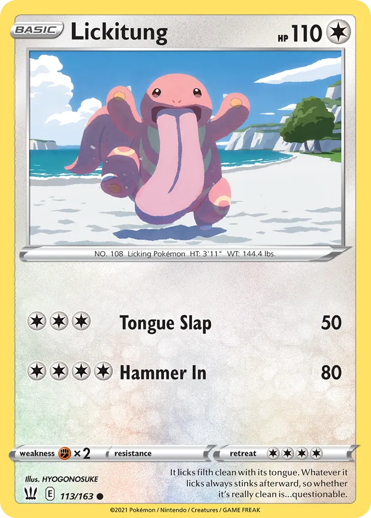 Lickitung card image