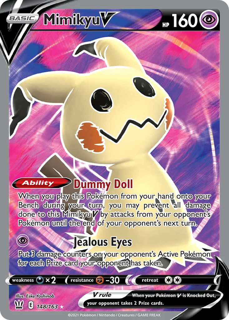 Mimikyu V #148 card image
