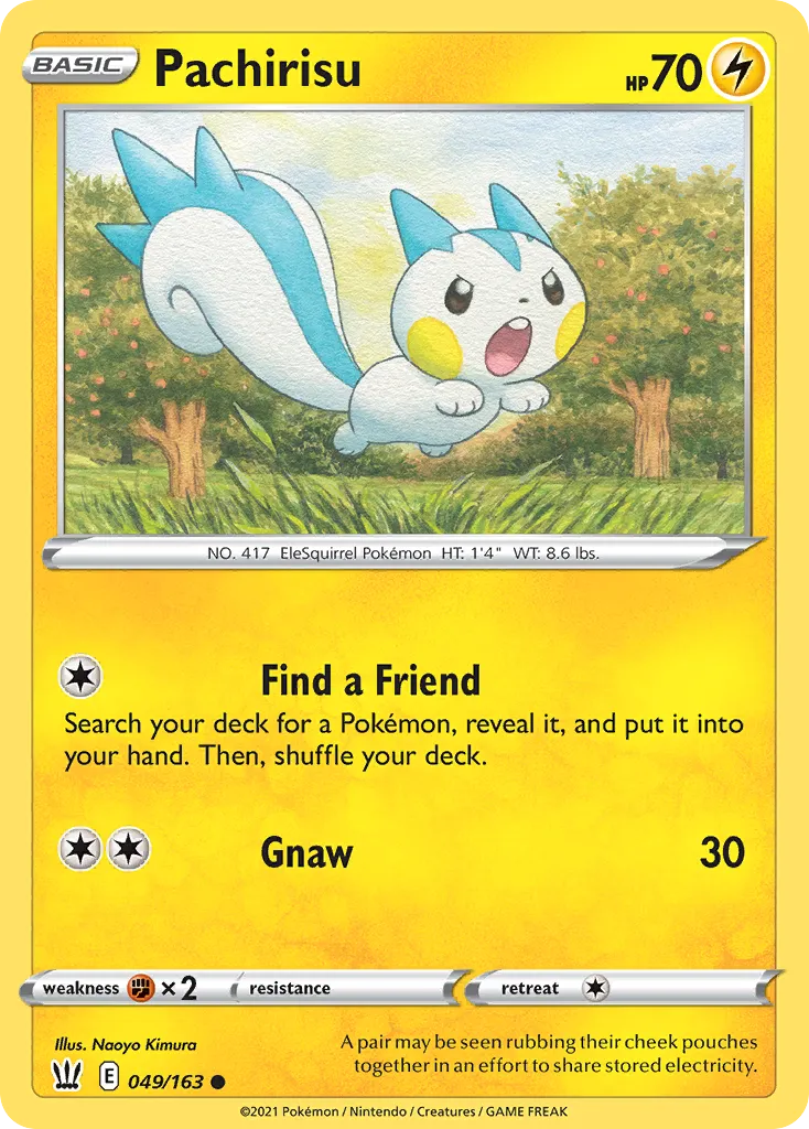 Pachirisu card image