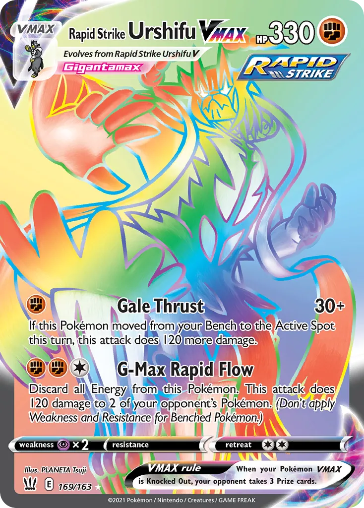 Rapid Strike Urshifu VMAX card image
