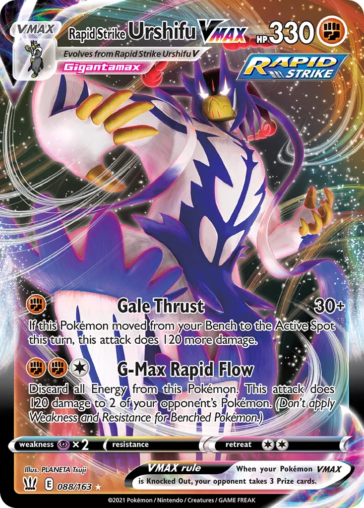Rapid Strike Urshifu VMAX card image