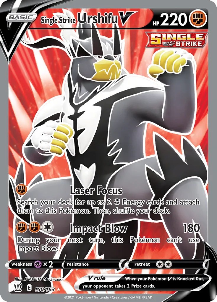 Single Strike Urshifu V card image