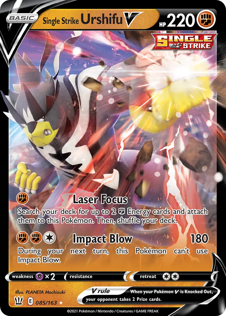 Single Strike Urshifu V card image