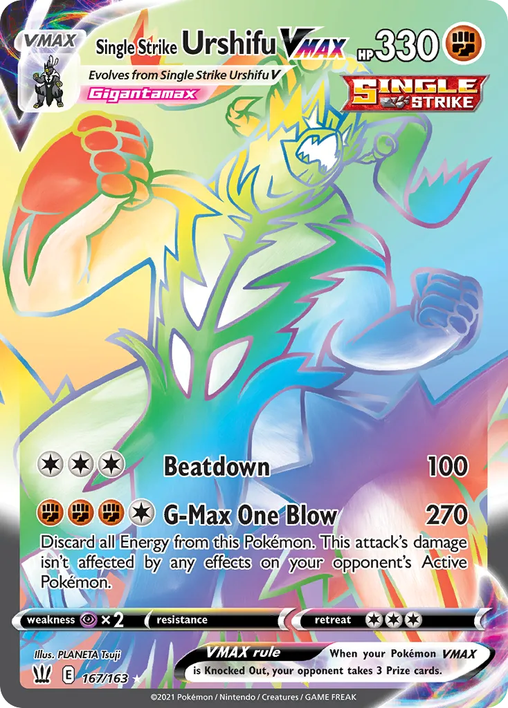 Single Strike Urshifu VMAX card image