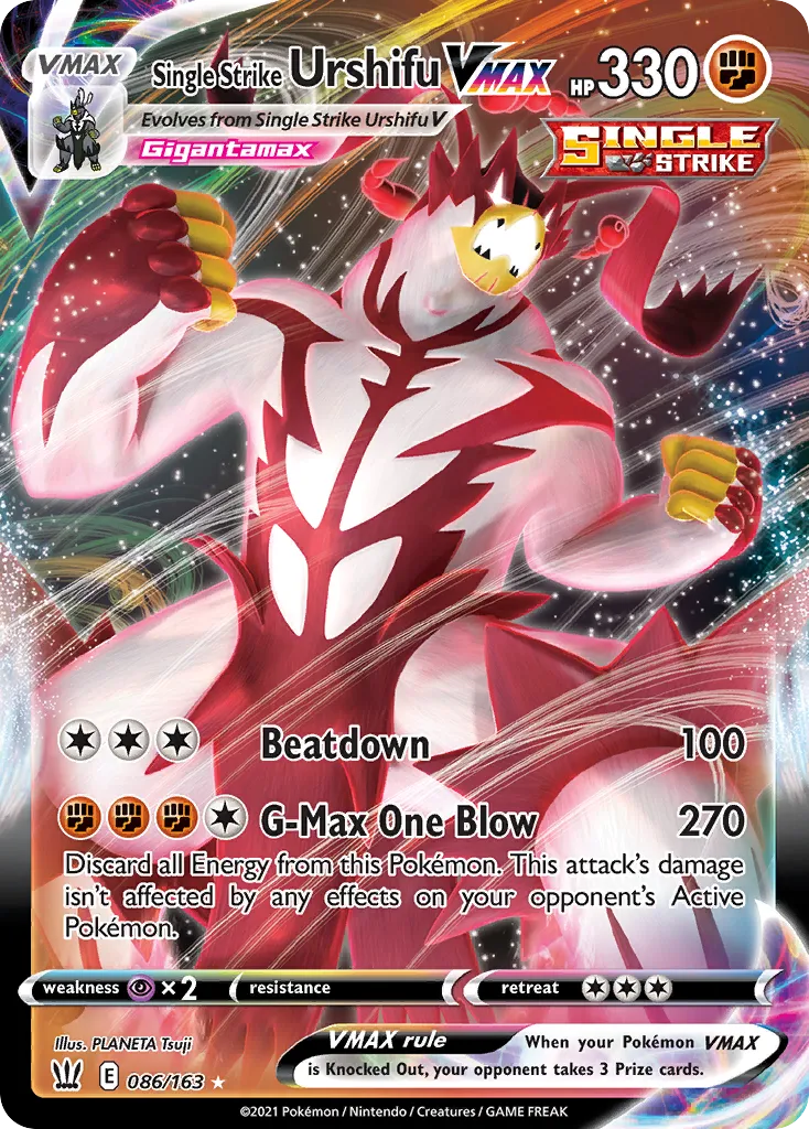 Single Strike Urshifu VMAX card image