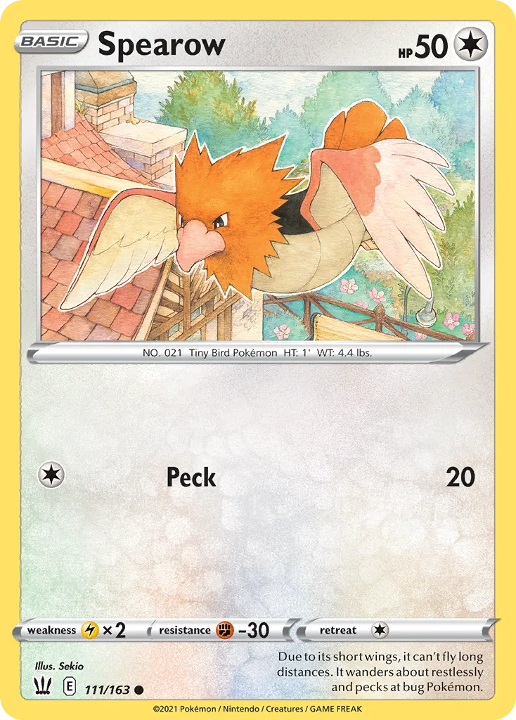 Spearow card image
