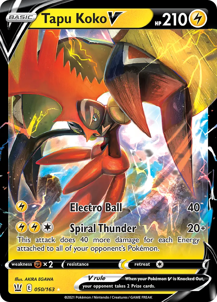 Tapu Koko V card image
