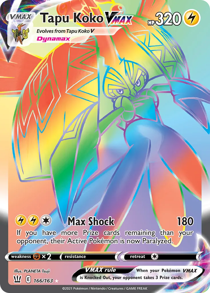 Tapu Koko VMAX card image