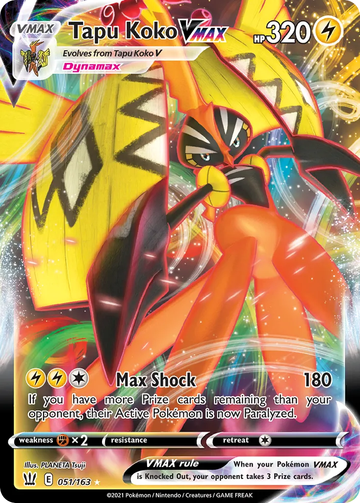 Tapu Koko VMAX card image